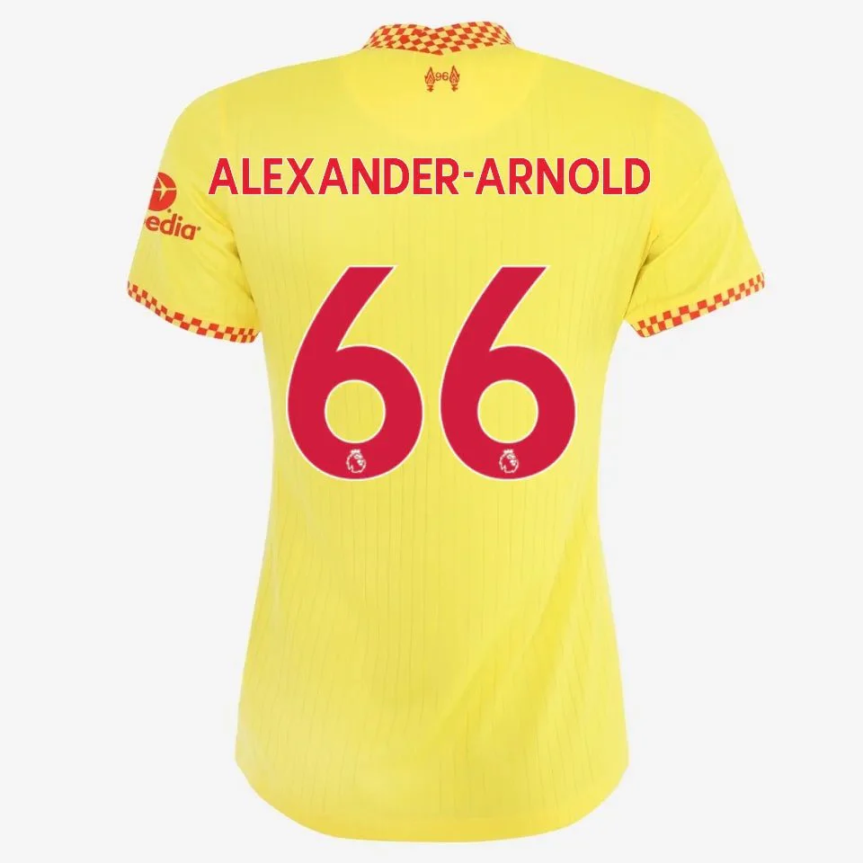 Nike 2021-22 Liverpool Third Jersey - Yellow