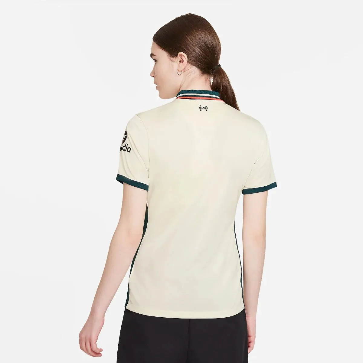 Nike 2021-22  Liverpool Women Away Jersey - Fossil - Image 2