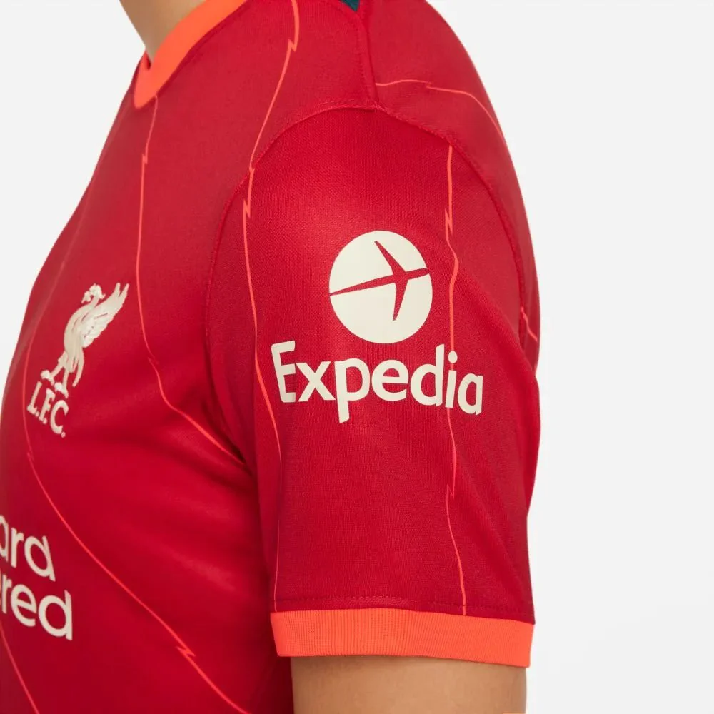 Nike 2021-22 Liverpool Women Home Jersey - Gym Red - Image 4