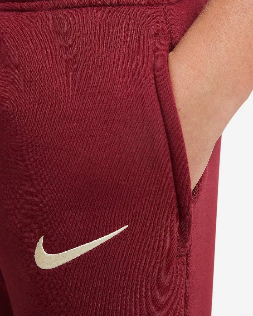 Nike 2021-22 Liverpool Youth Fleece Pants - Team Red - Image 6