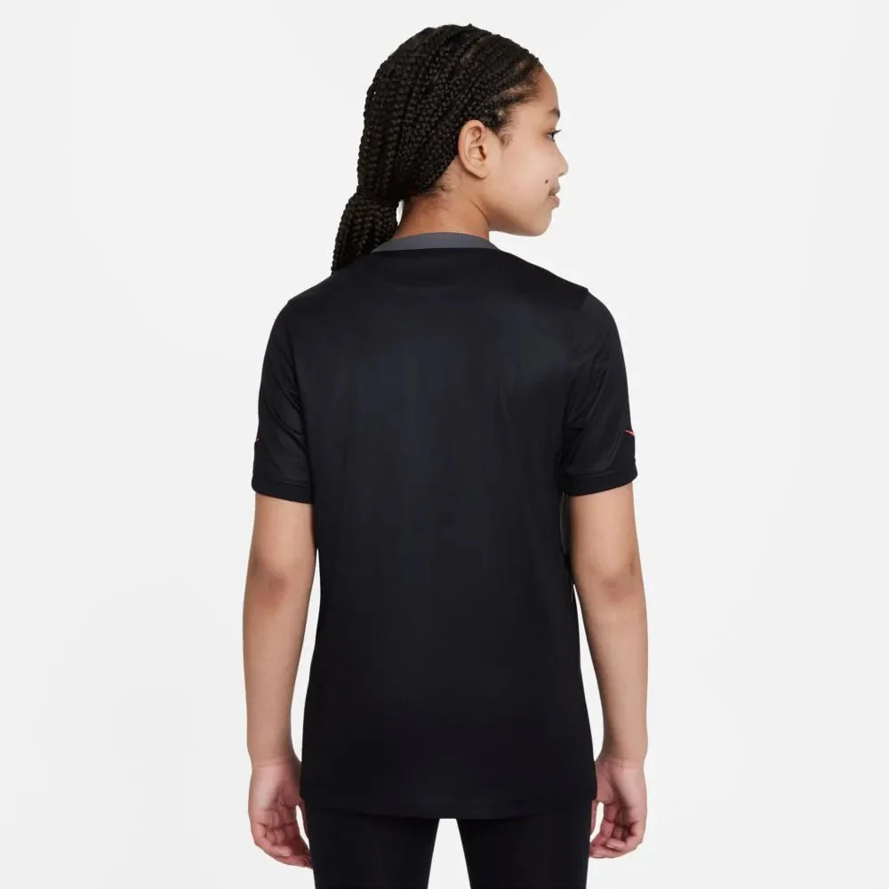 Nike 2021-22 PSG Youth Third jersey - Black-Grey - Image 4