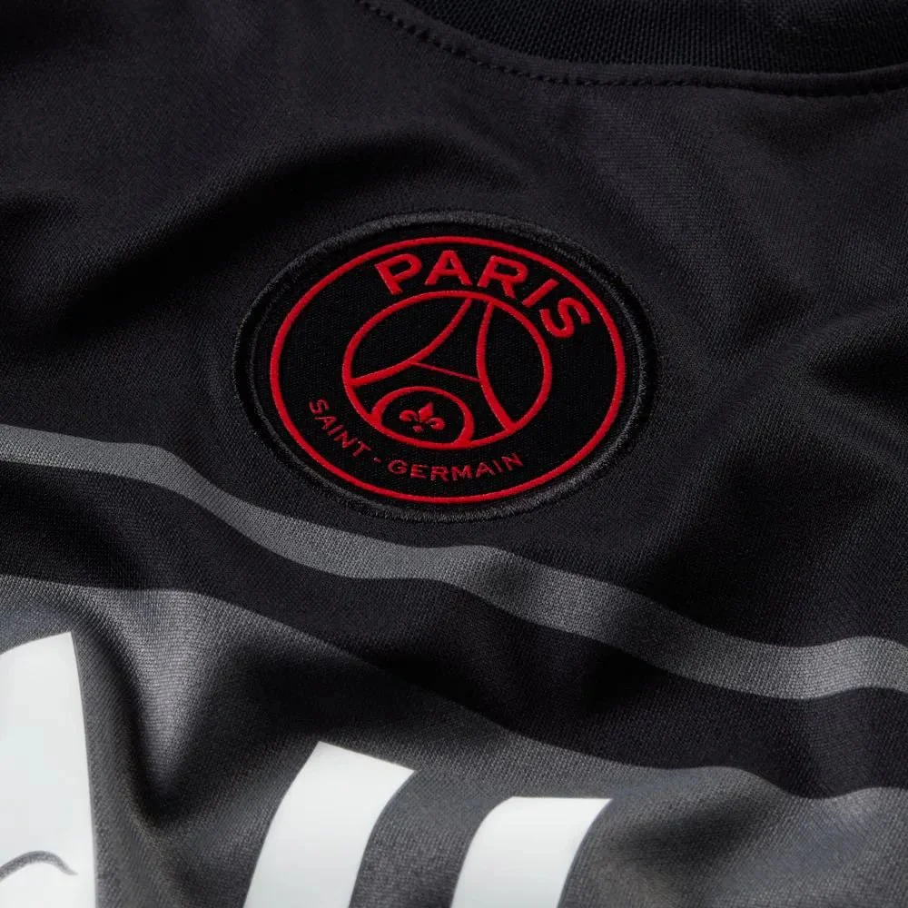 Nike 2021-22 PSG Youth Third jersey - Black-Grey - Image 7