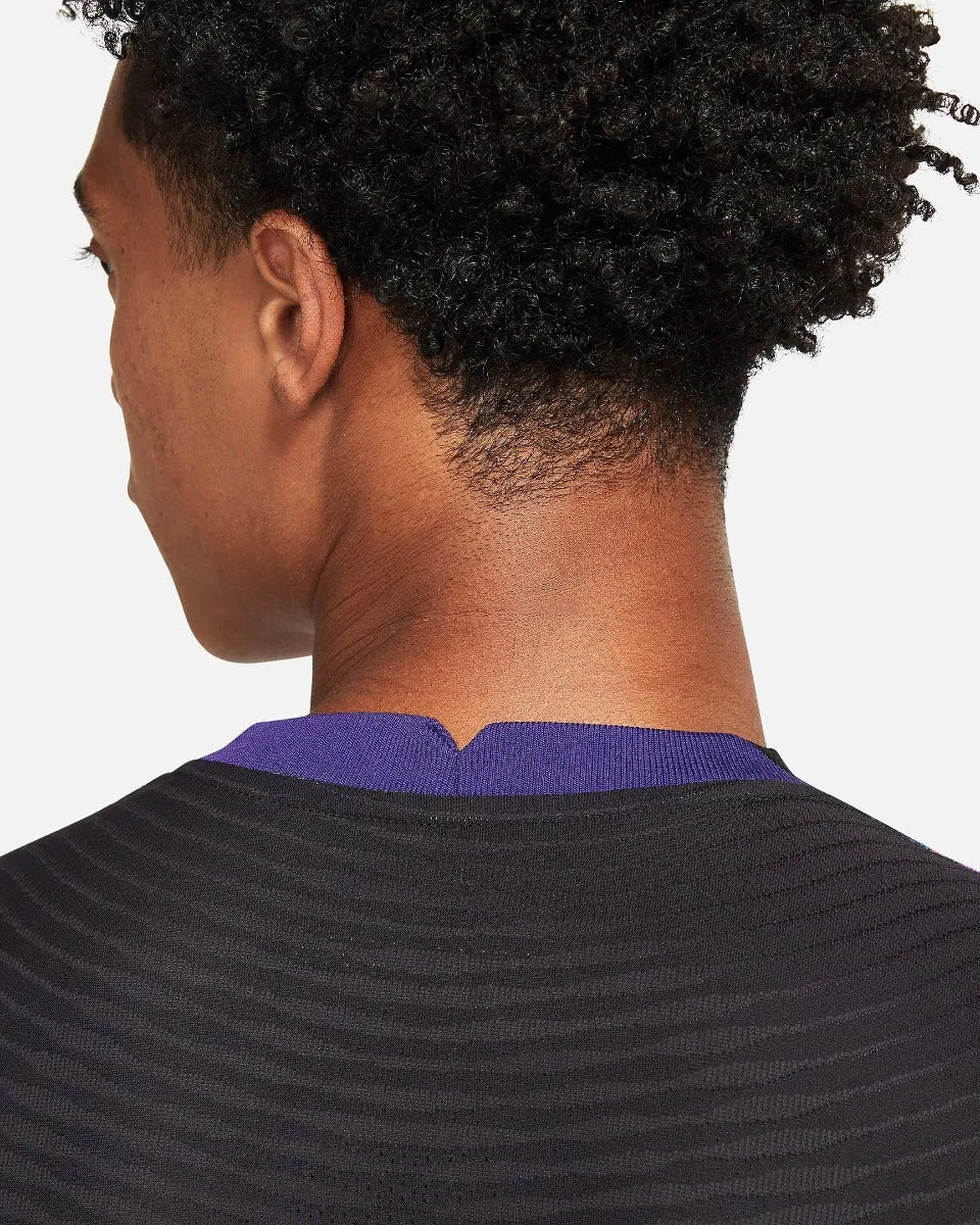 Nike 2021-22. Tottenham Away ADV Match Jersey - Black-Venom Green - Image 3
