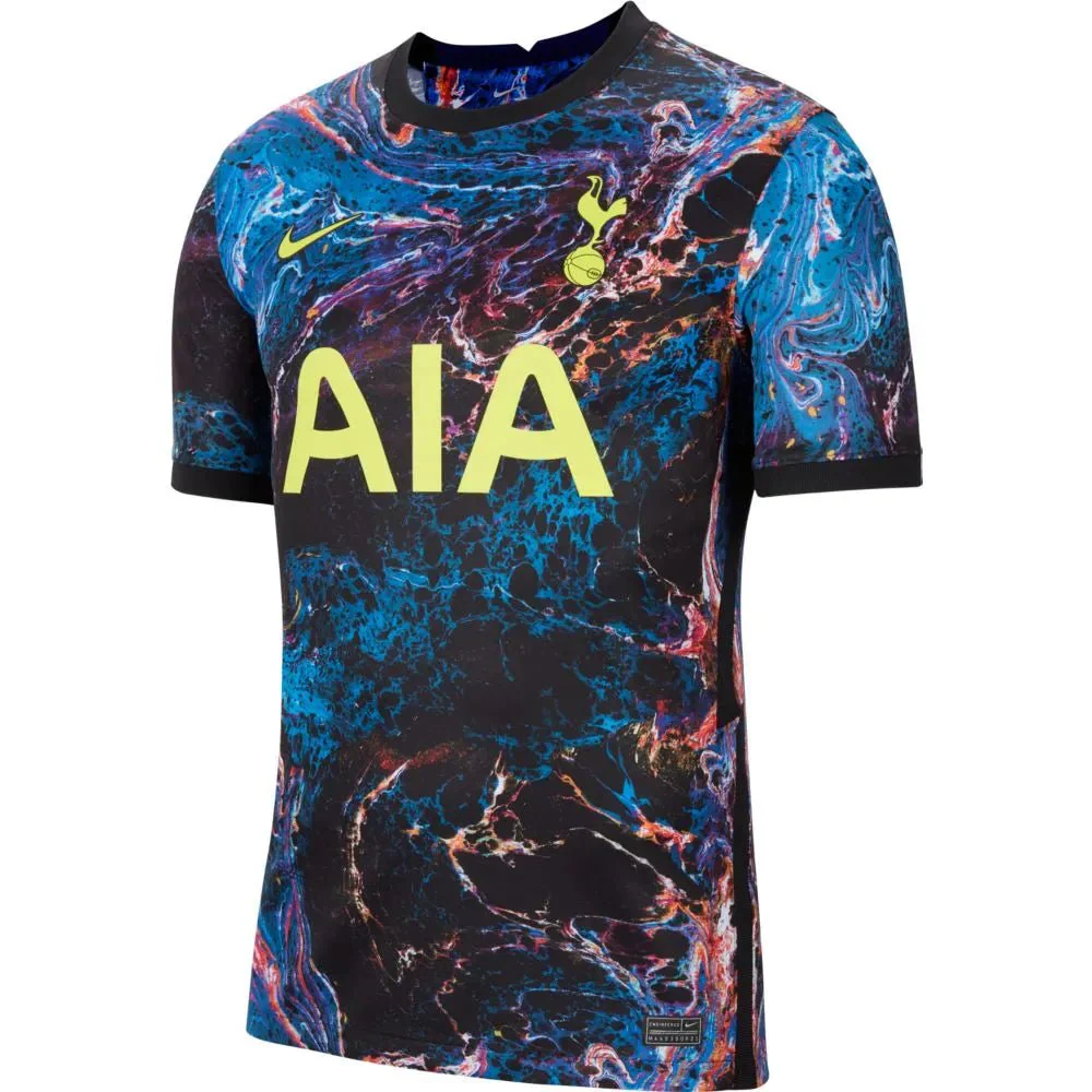 Nike 2021-22 Tottenham Away Jersey - Black-Venom Green