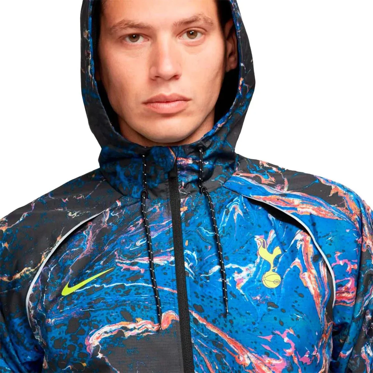 Nike 2021-22 Tottenham AWF Lite Jacket - Blue-Black - Image 3