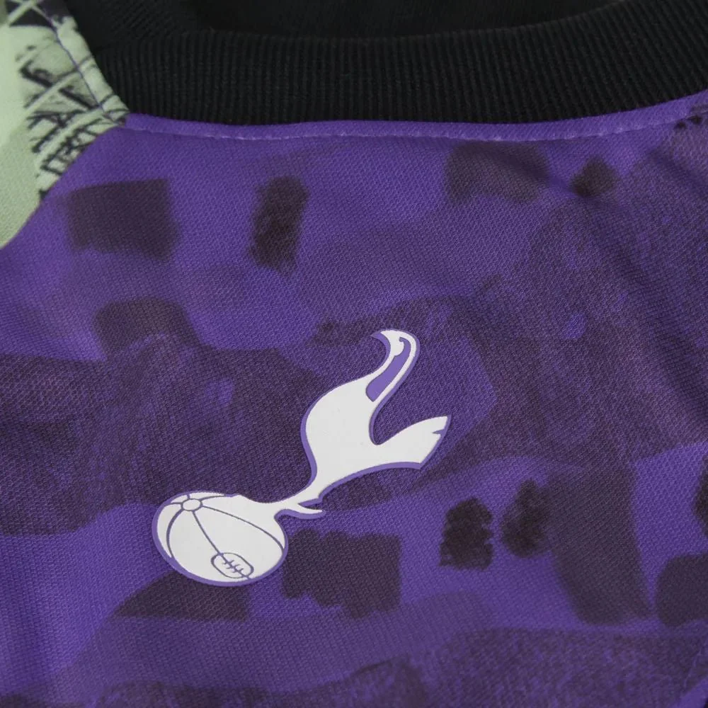 Nike 2021-22 Tottenham Little Kids Third Kit - Wild Berry - Image 11