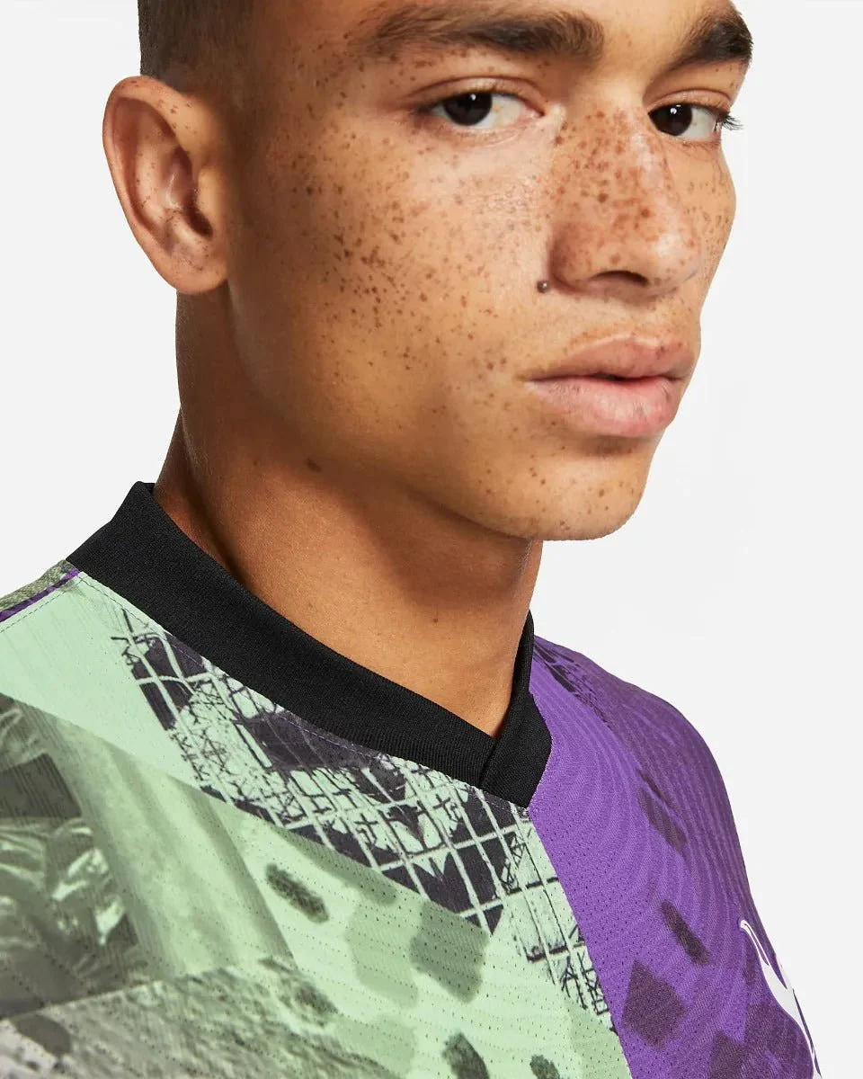 Nike 2021-22 Tottenham Third ADV Match Jersey - Wild Berry-Black-White - Image 2