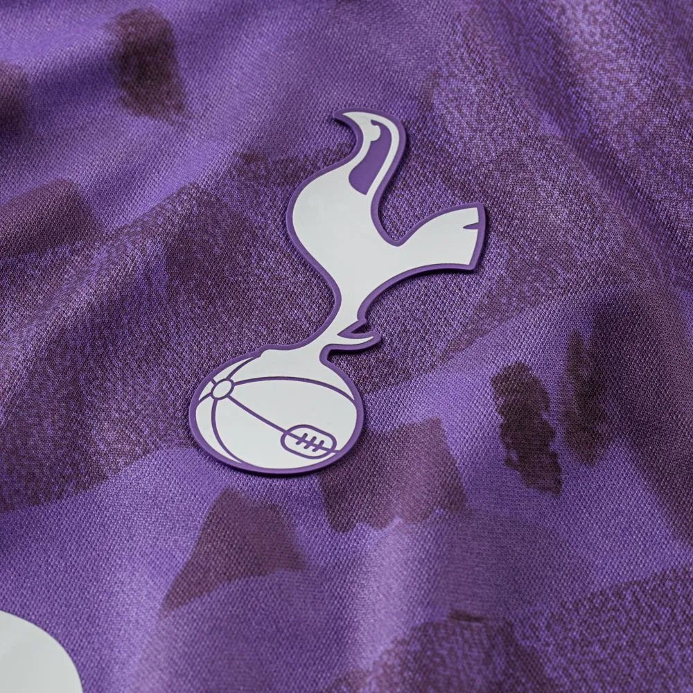Nike 2021-22 Tottenham Third Jersey - Wild Berry-Black-White - Image 5