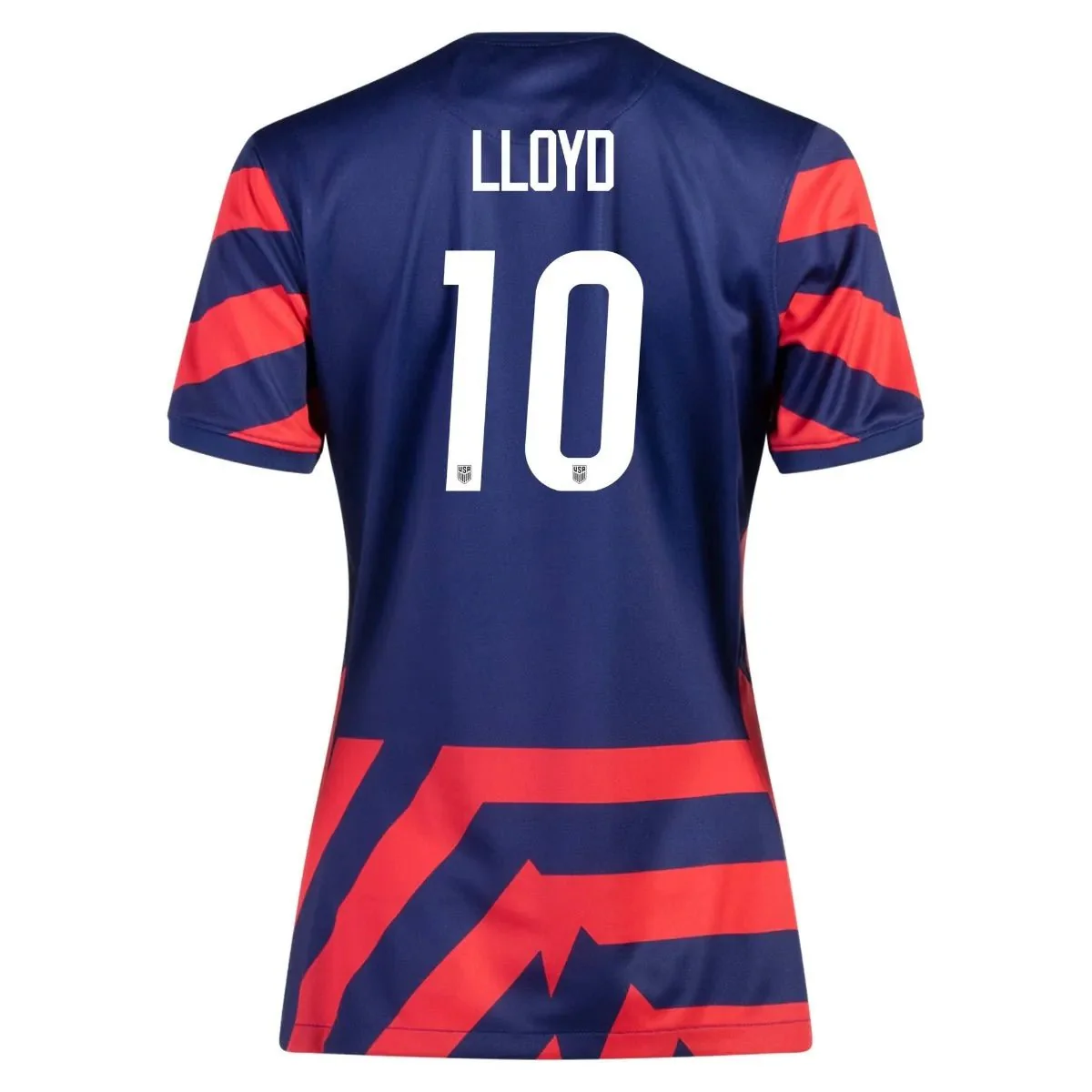 Nike 2021-22 USWNT Women Away Jersey - Navy-Red - Image 10