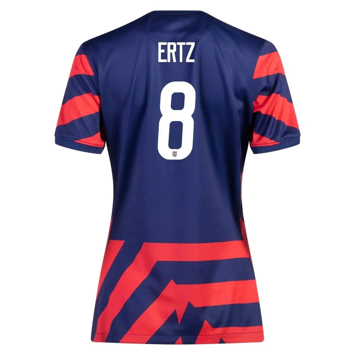 Nike 2021-22 USWNT Women Away Jersey - Navy-Red - Image 11