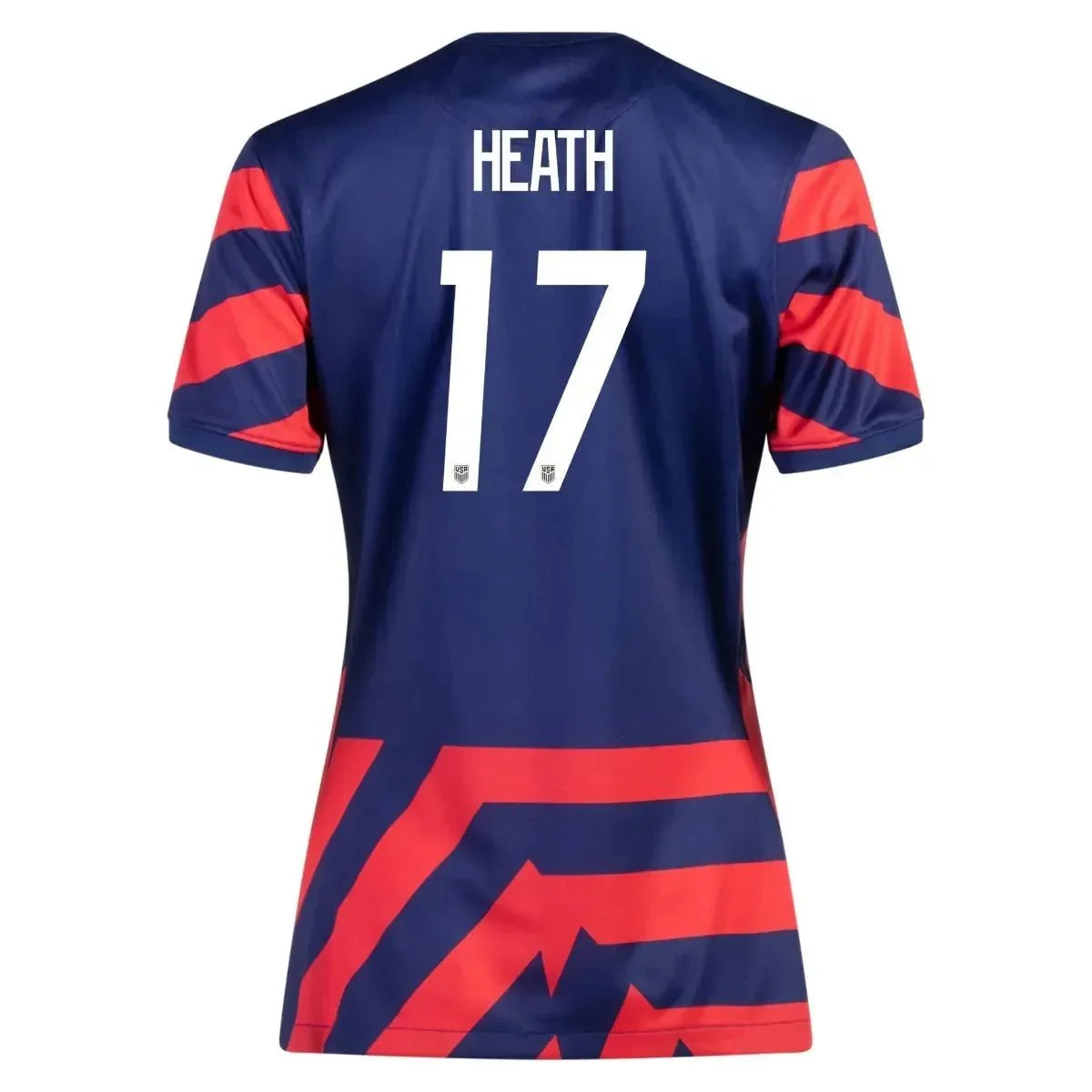 Nike 2021-22 USWNT Women Away Jersey - Navy-Red - Image 8