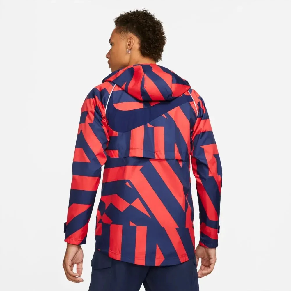 NIKE 2021 USMNT AWF Lite Jacket - Red-Navy - Image 2