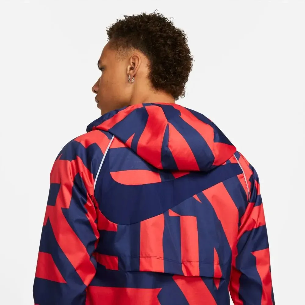 NIKE 2021 USMNT AWF Lite Jacket - Red-Navy - Image 4
