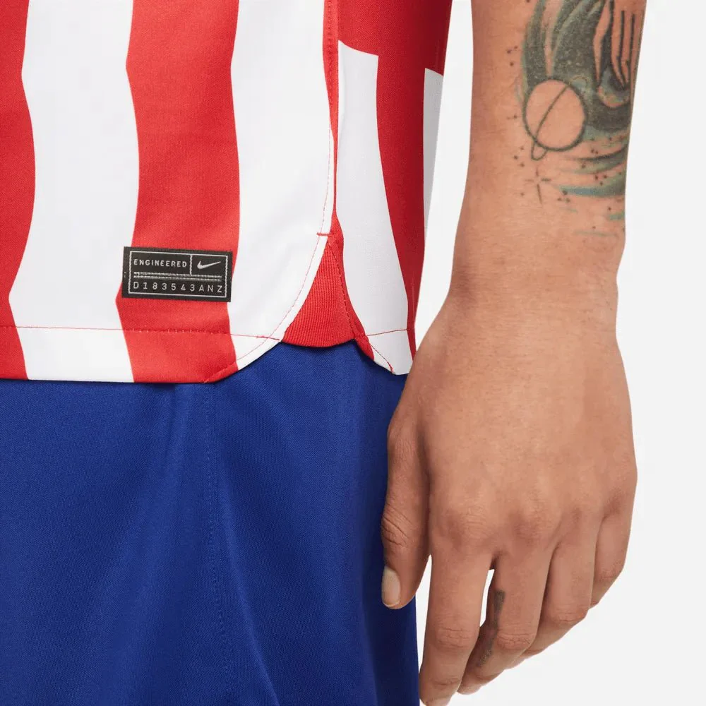 Nike 2022-23 Atletico Madrid Home Jersey - White-Red - Image 6