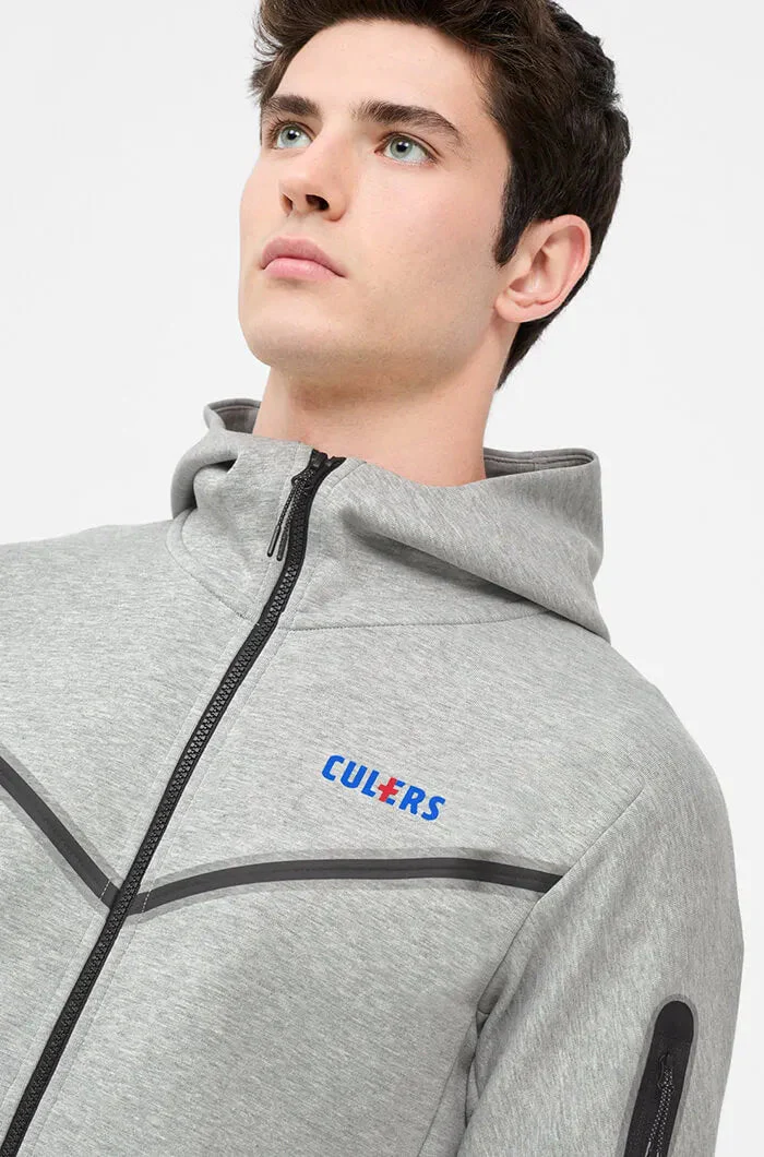 Nike 2022-23 Barcelona Men's Tech Fleece Windrunner Full-Zip Hoodie - Image 4
