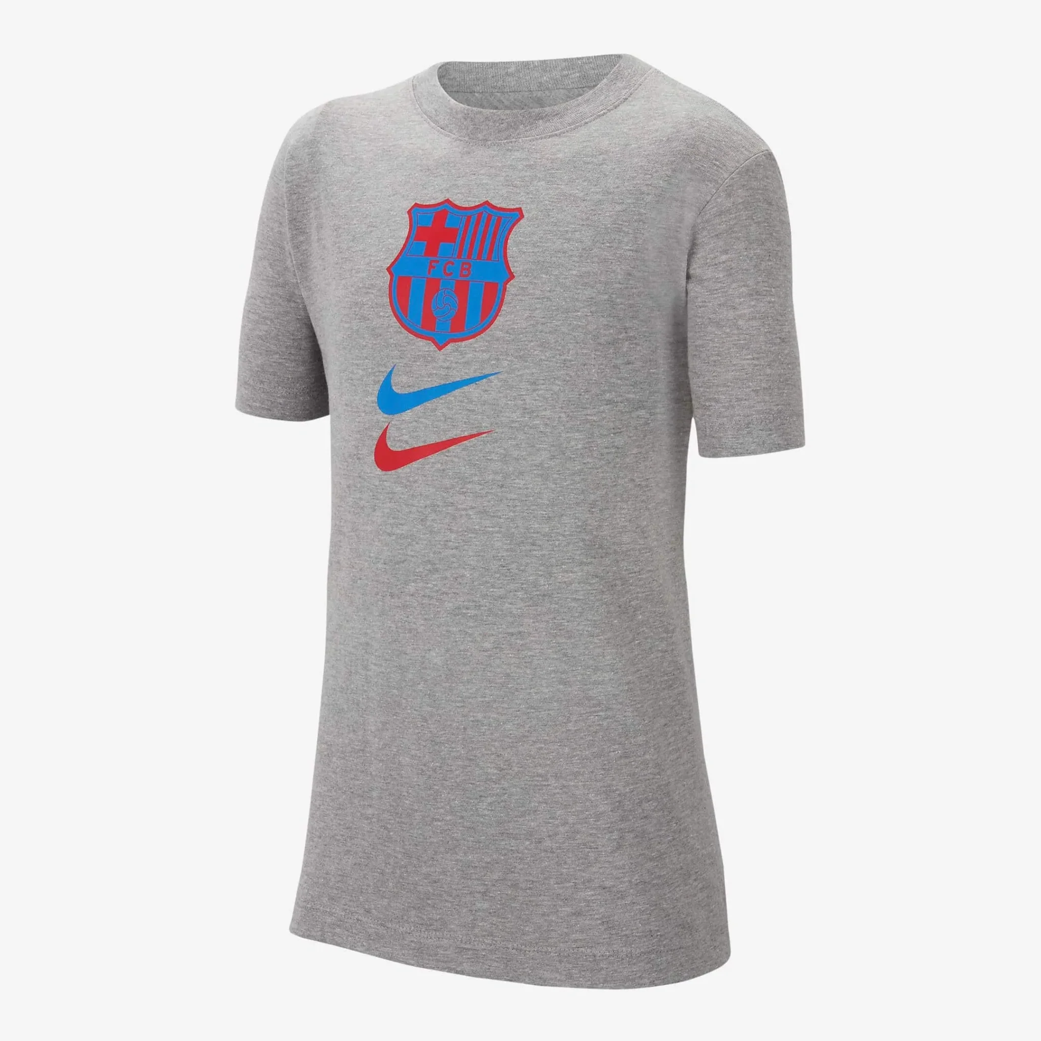Nike 2022-23 Barcelona Youth Crest Tee