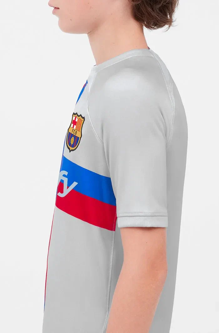 Nike 2022-23 Barcelona Youth Third Jersey - Image 4