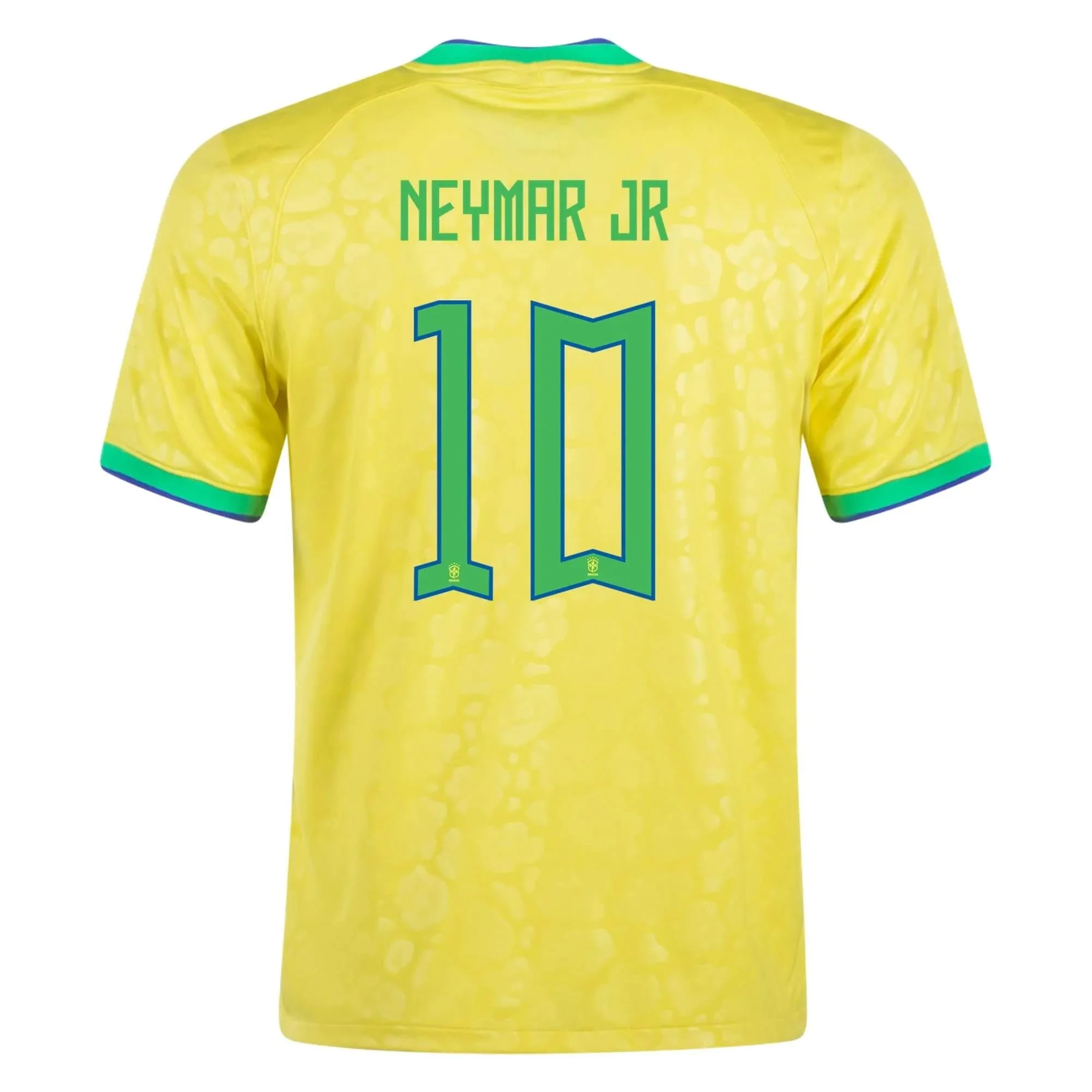 Nike 2022-23 Brazil Home Jersey - Yellow - Image 2