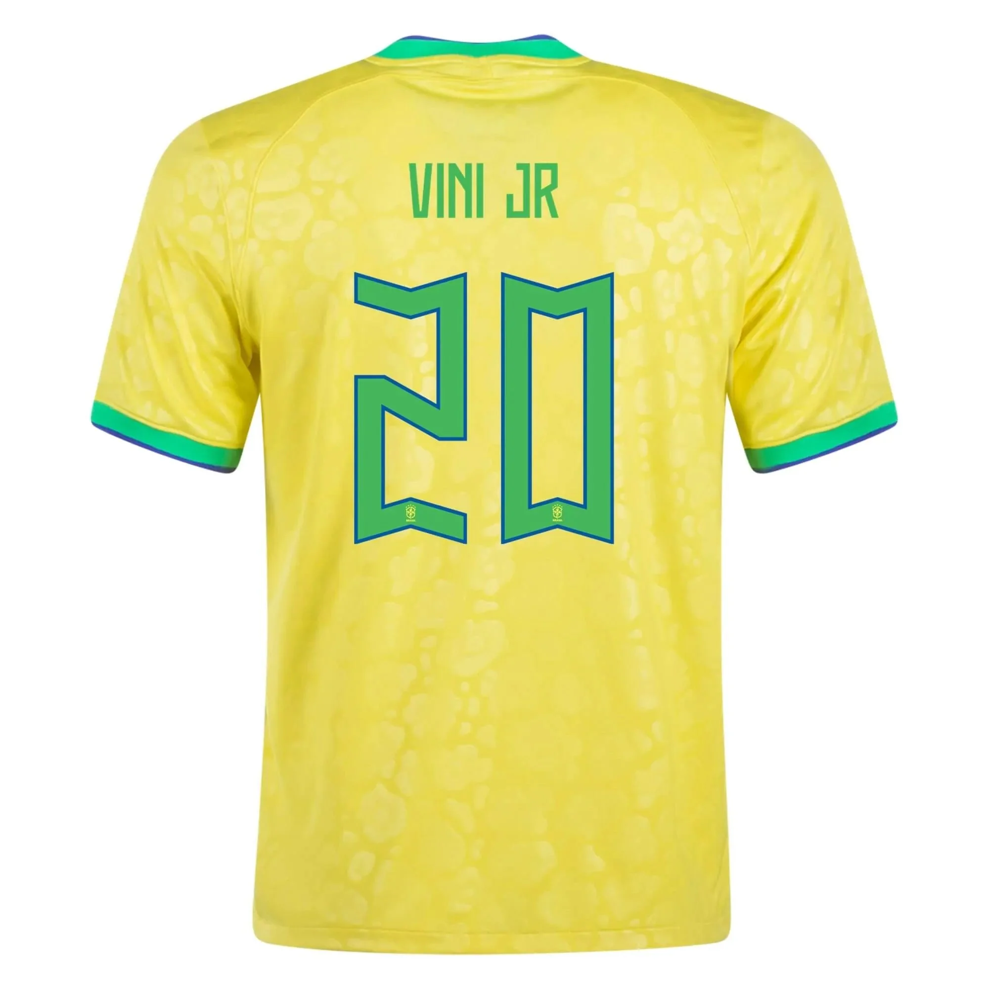 Nike 2022-23 Brazil Home Jersey - Yellow - Image 3