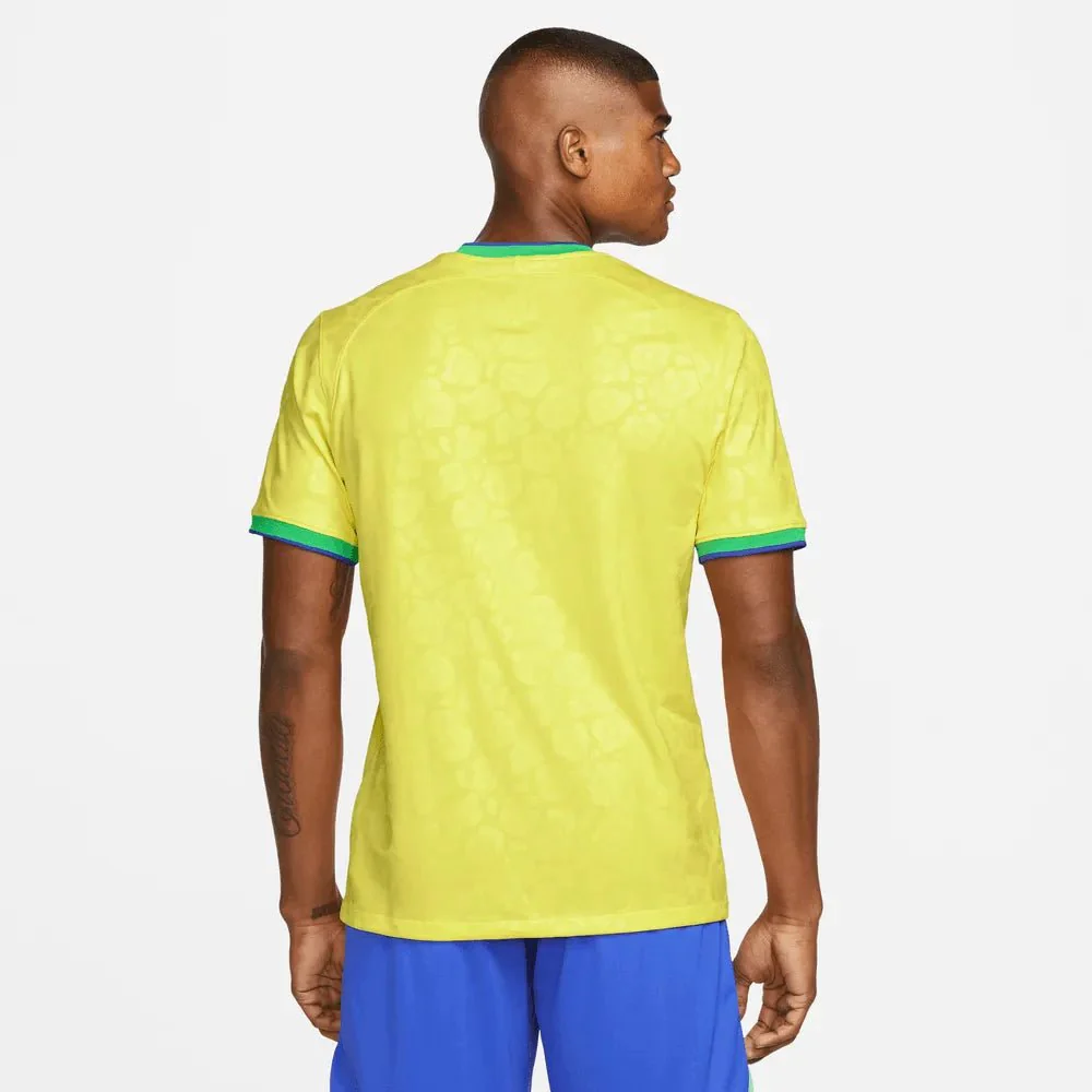 Nike 2022-23 Brazil Home Jersey - Yellow - Image 6