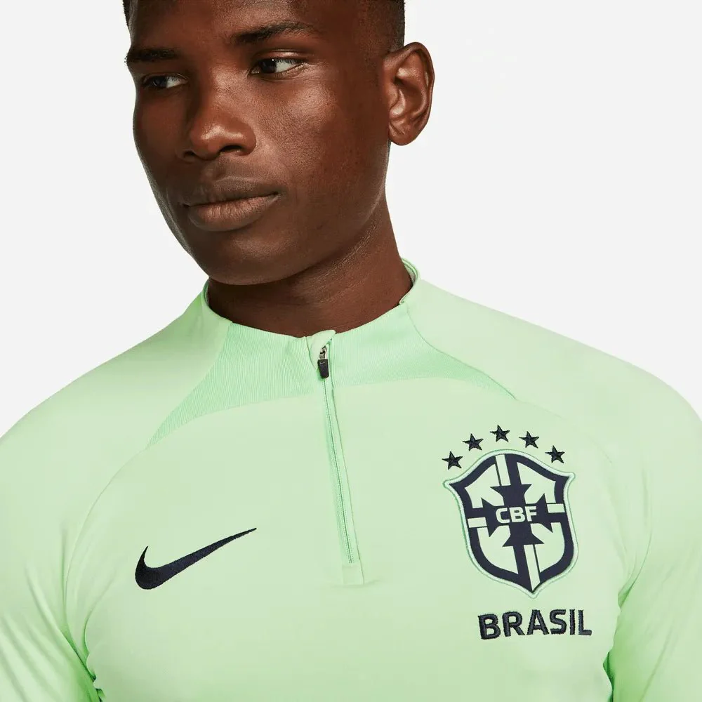 Nike 2022-23 Brazil Strike Top - Cucumber Calm - Image 3