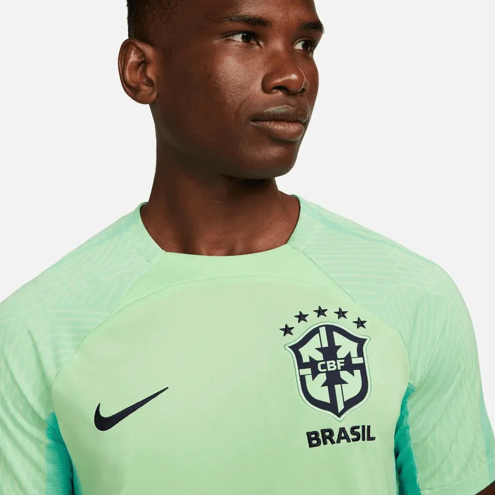 Nike 2022-23 Brazil Strike Training Jersey - Image 3