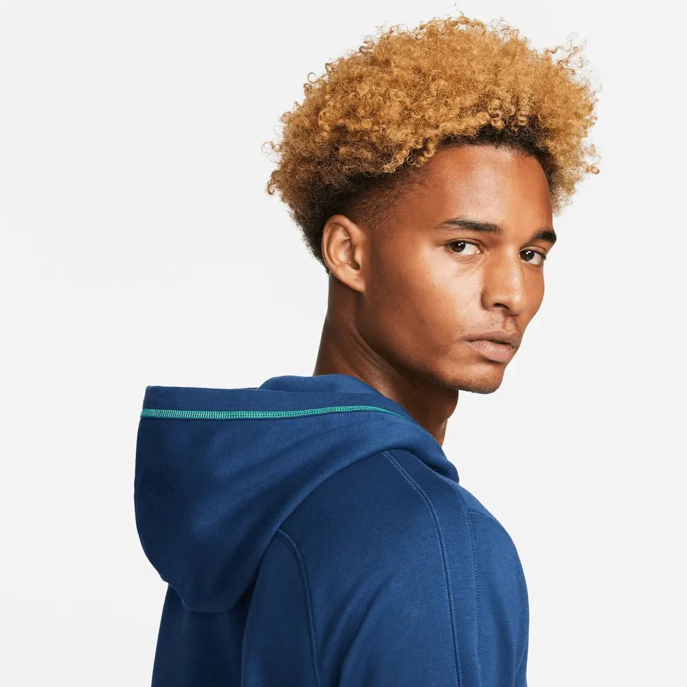 Nike 2022-23 Brazil Travel Hoodie - Image 4