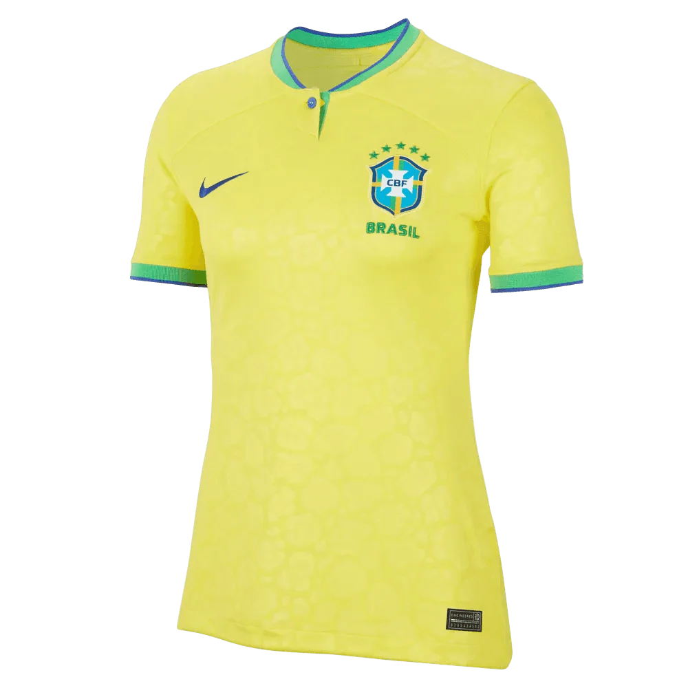 Nike 2022-23 Brazil Women's Home Jersey - Yellow