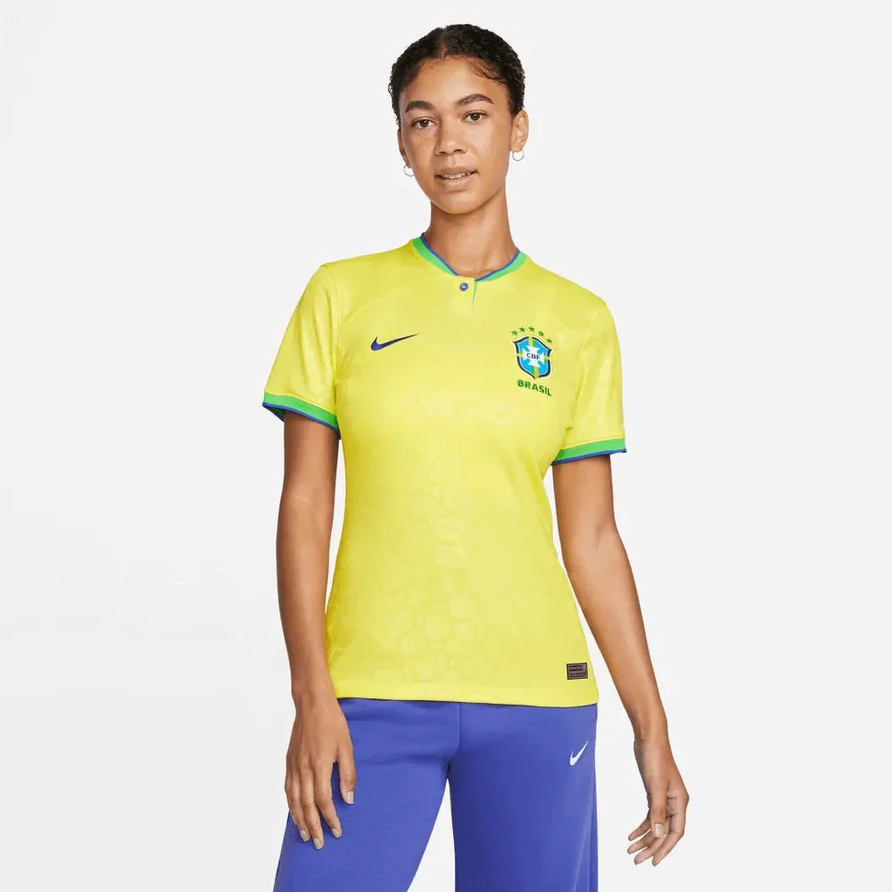 Nike 2022-23 Brazil Women's Home Jersey - Yellow - Image 3