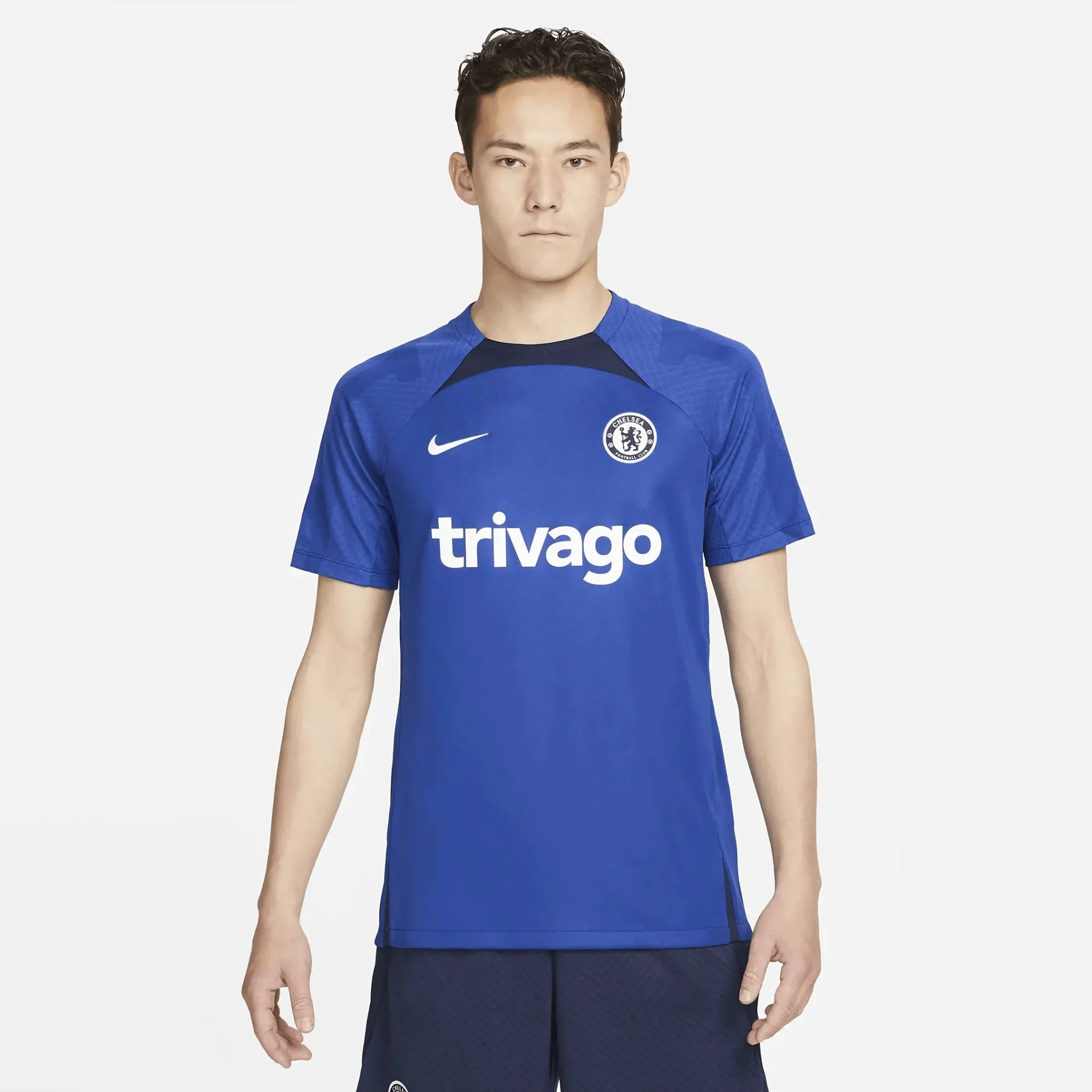 Nike 2022-23 Chelsea FC Strike SS Training Jersey Royal