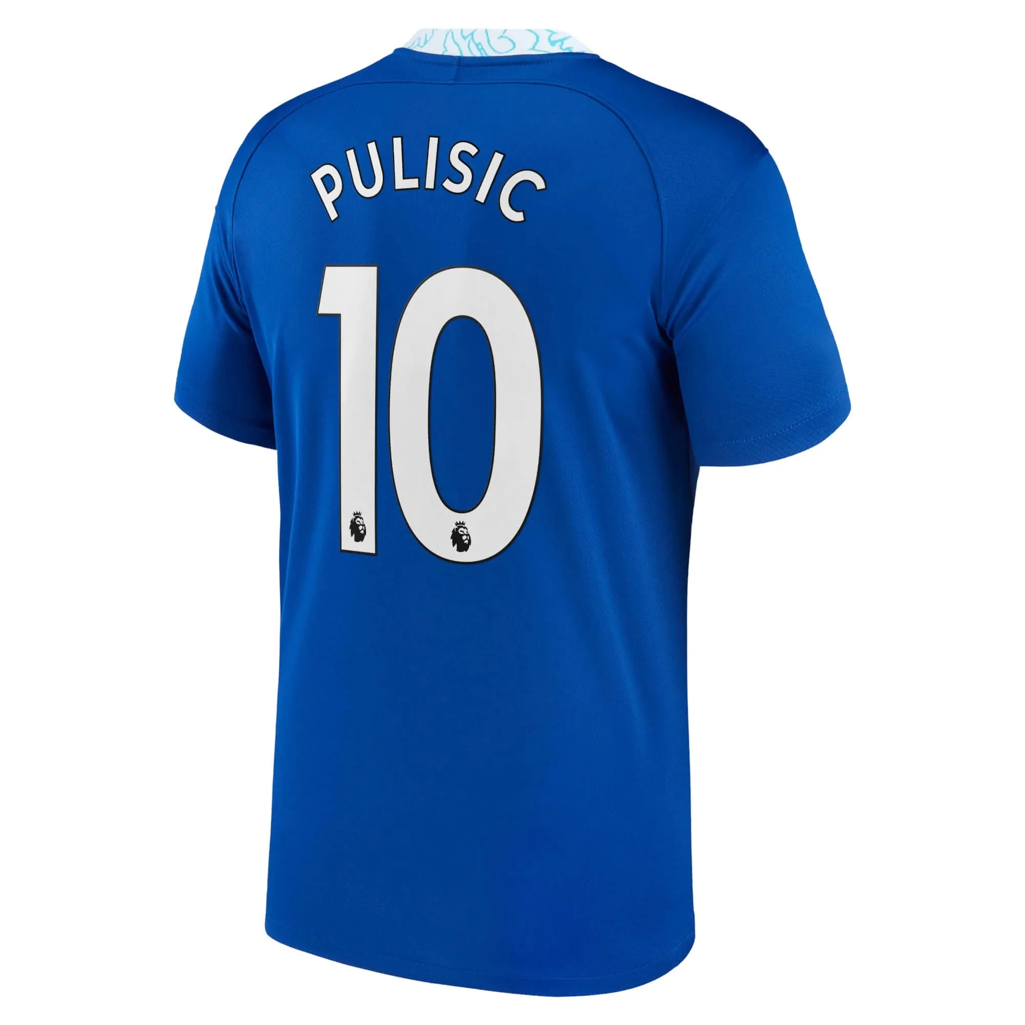 Nike 2022-23 Chelsea Home Jersey - Rush Blue-White - Image 4