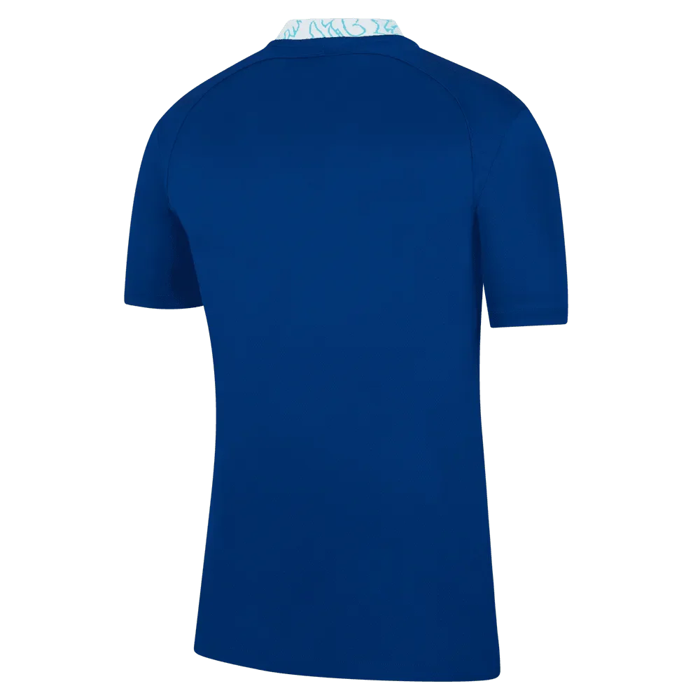 Nike 2022-23 Chelsea Home Jersey - Rush Blue-White - Image 6