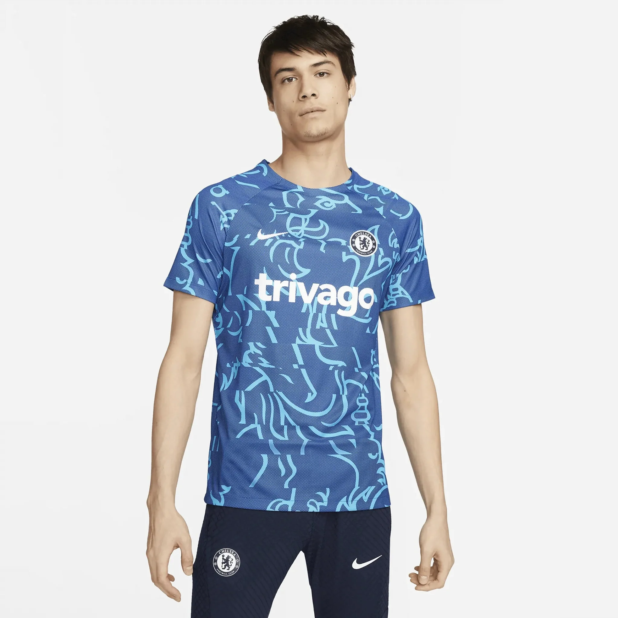 Nike 2022-23 Chelsea Mens Dri-Fit Pre-Match Jersey