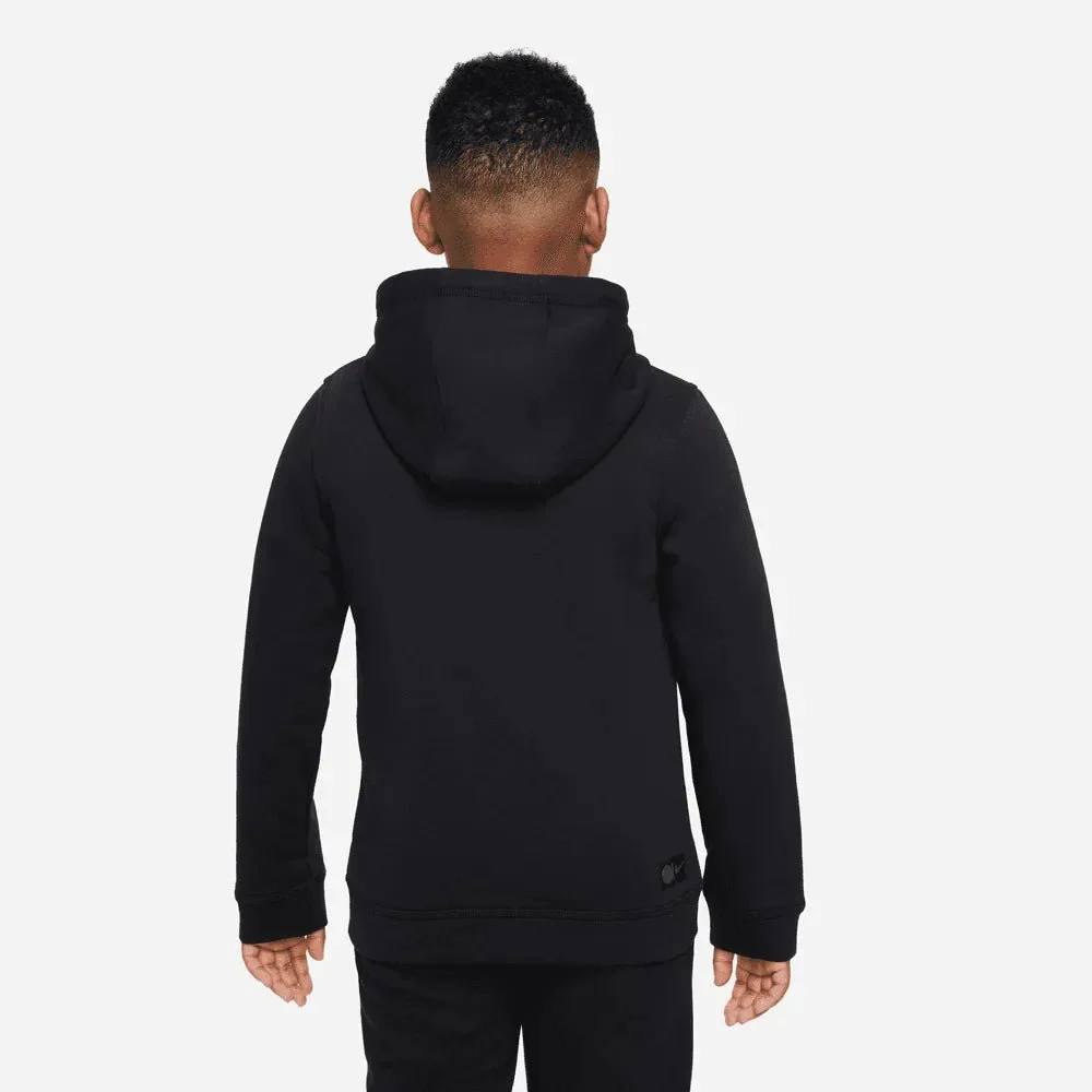 Nike 2022-23 Chelsea Youth Club Fleece Full-Zip Hoodie - Image 2
