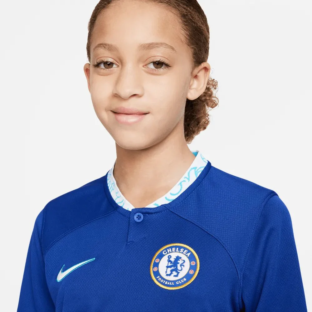 Nike 2022-23 Chelsea Youth Stadium Home Jersey - Image 5