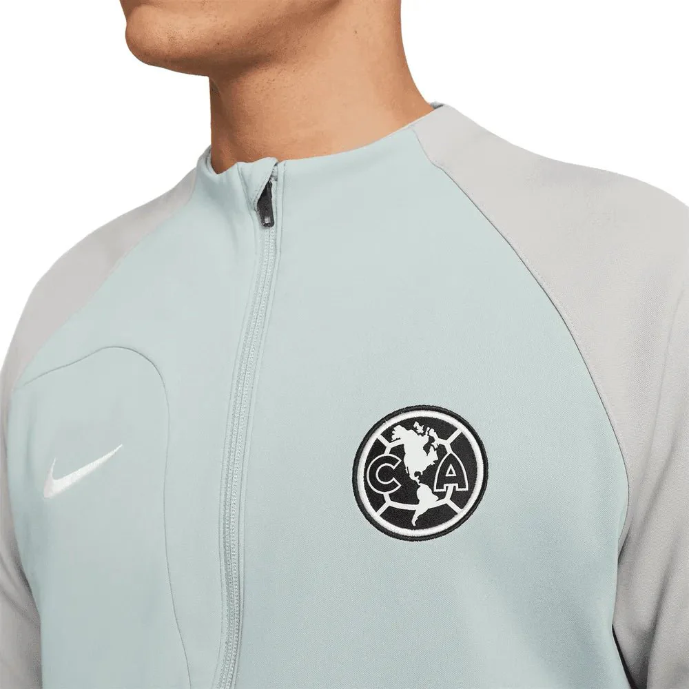 Nike 2022-23 Club America Academy Pro Anthem Jacket - Dusty Sage-Cobblestone - Image 3