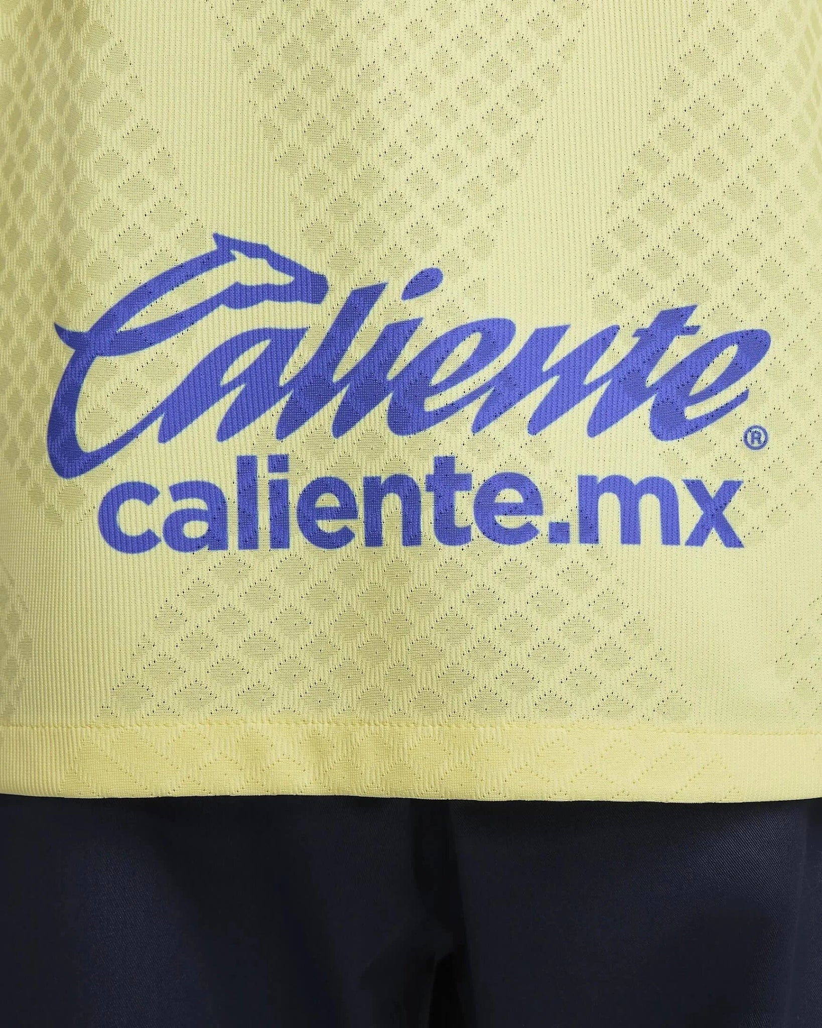 Nike 2022-23 Club America Authentic Home Jersey - Lemon-Blue - Image 6