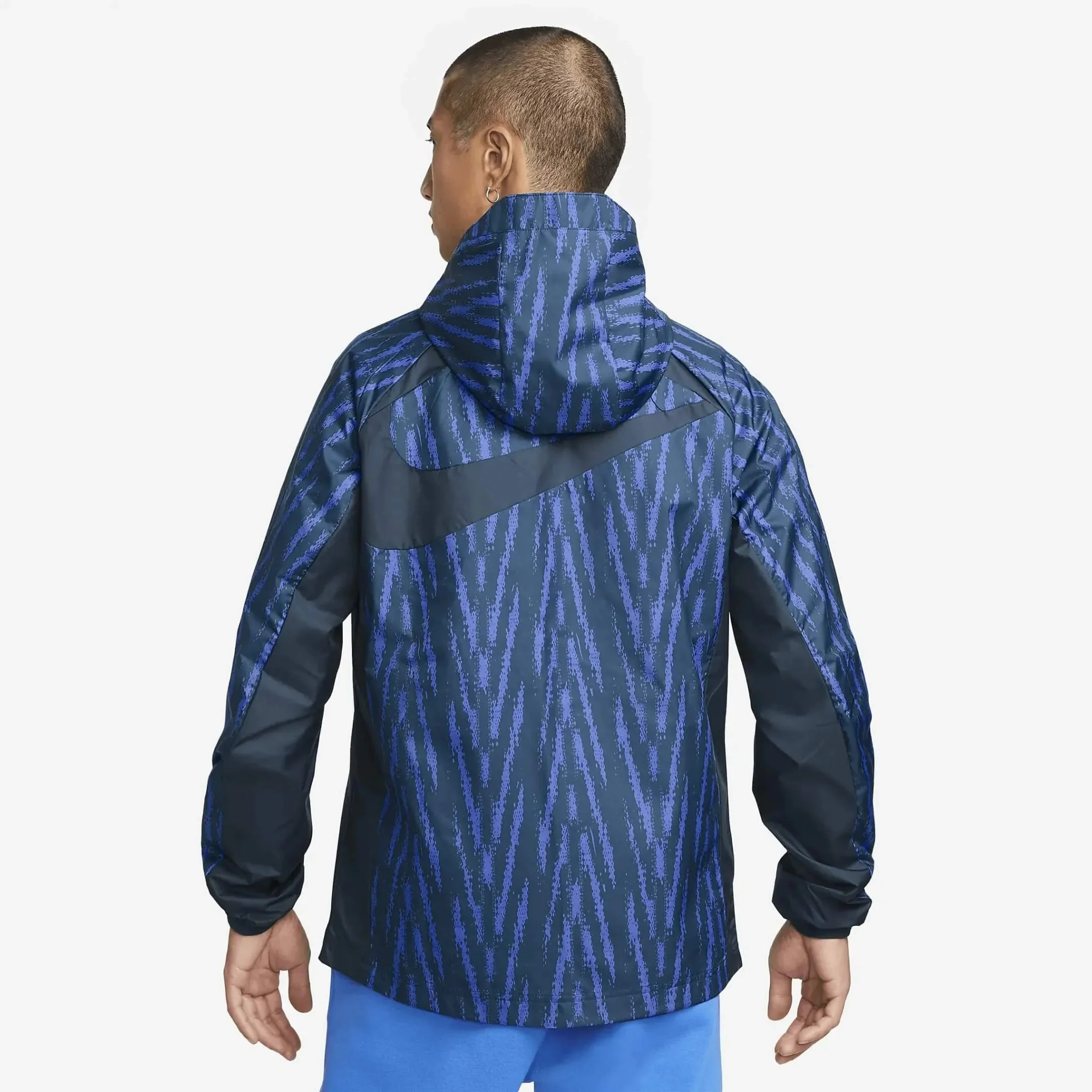 Nike 2022-23 Club America AWF Jacket - Navy-Blue-Lemon - Image 2