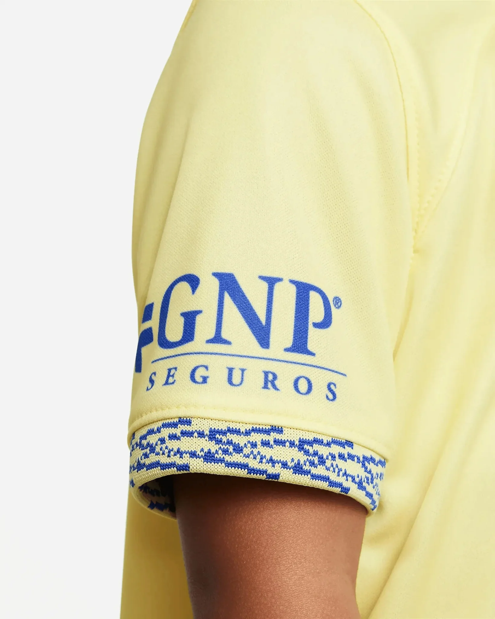 Nike 2022-23 Club America Kids' Home Mini Kit - Lemon-Blue - Image 4
