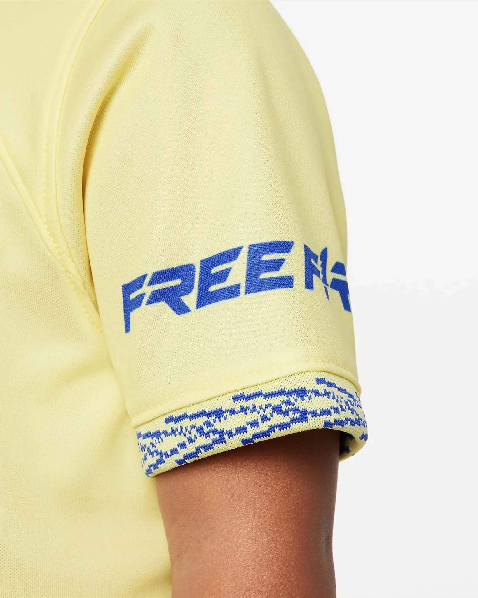 Nike 2022-23 Club America Kids' Home Mini Kit - Lemon-Blue - Image 5
