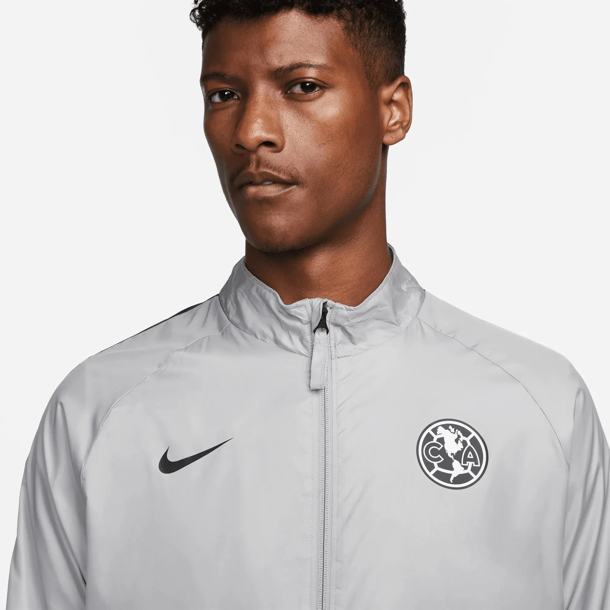 Nike 2022-23 Club America Repel Academy AWF Full-Zip Jacket - Grey - Image 3