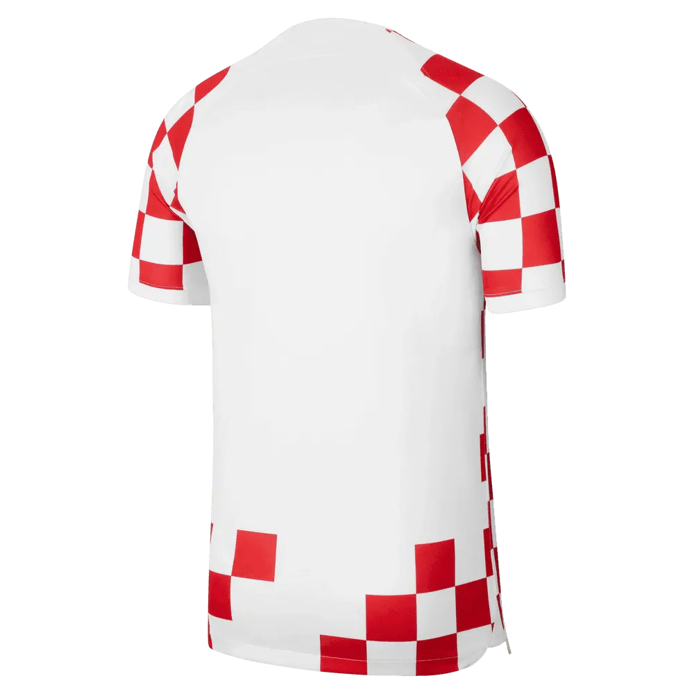 Nike 2022-23 Croatia Home Jersey White-Red-Blue - Image 3