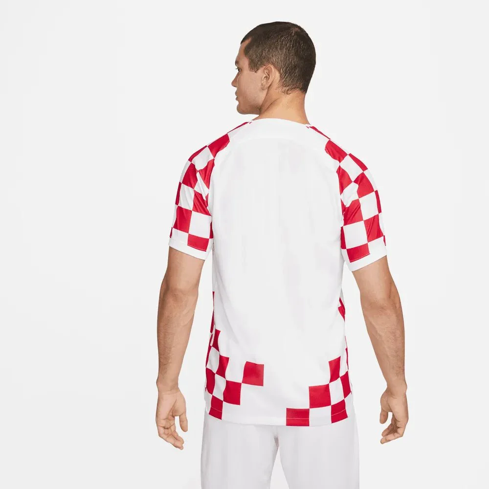 Nike 2022-23 Croatia Home Jersey White-Red-Blue - Image 5