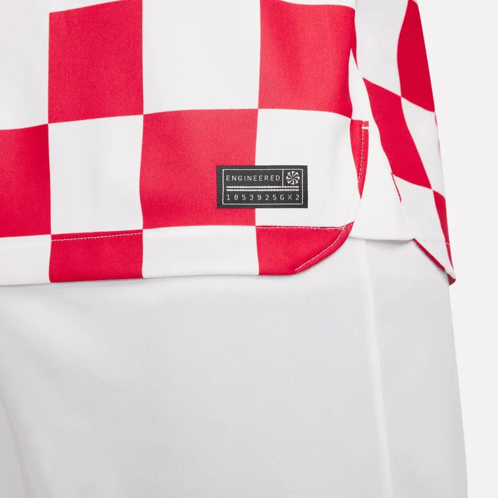 Nike 2022-23 Croatia Home Jersey White-Red-Blue - Image 8
