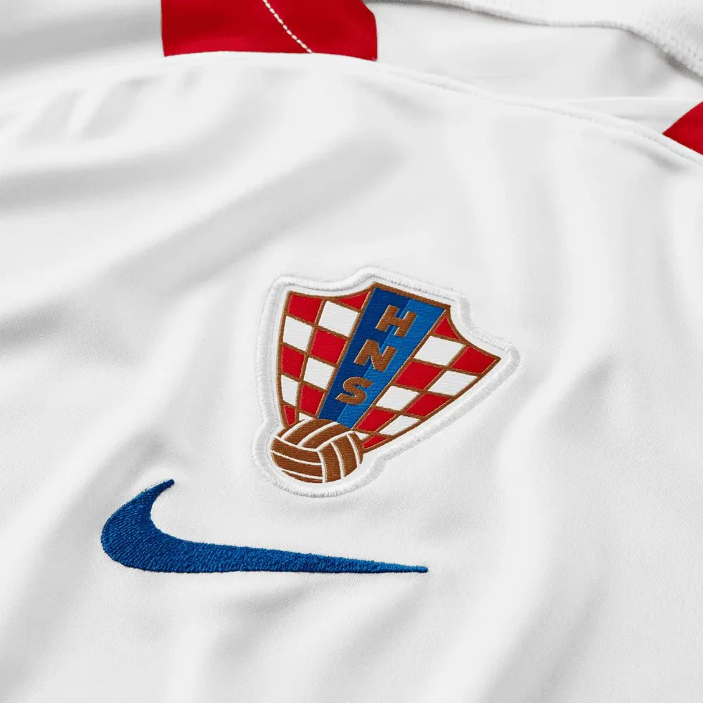 Nike 2022-23 Croatia Home Jersey White-Red-Blue - Image 9