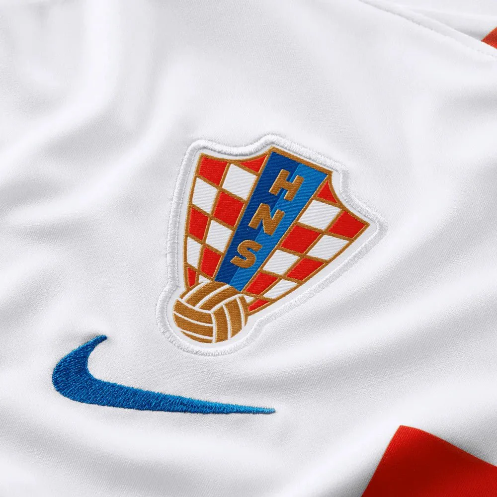 Nike 2022-23 Croatia Youth Home Jersey White-Red-Blue - Image 6