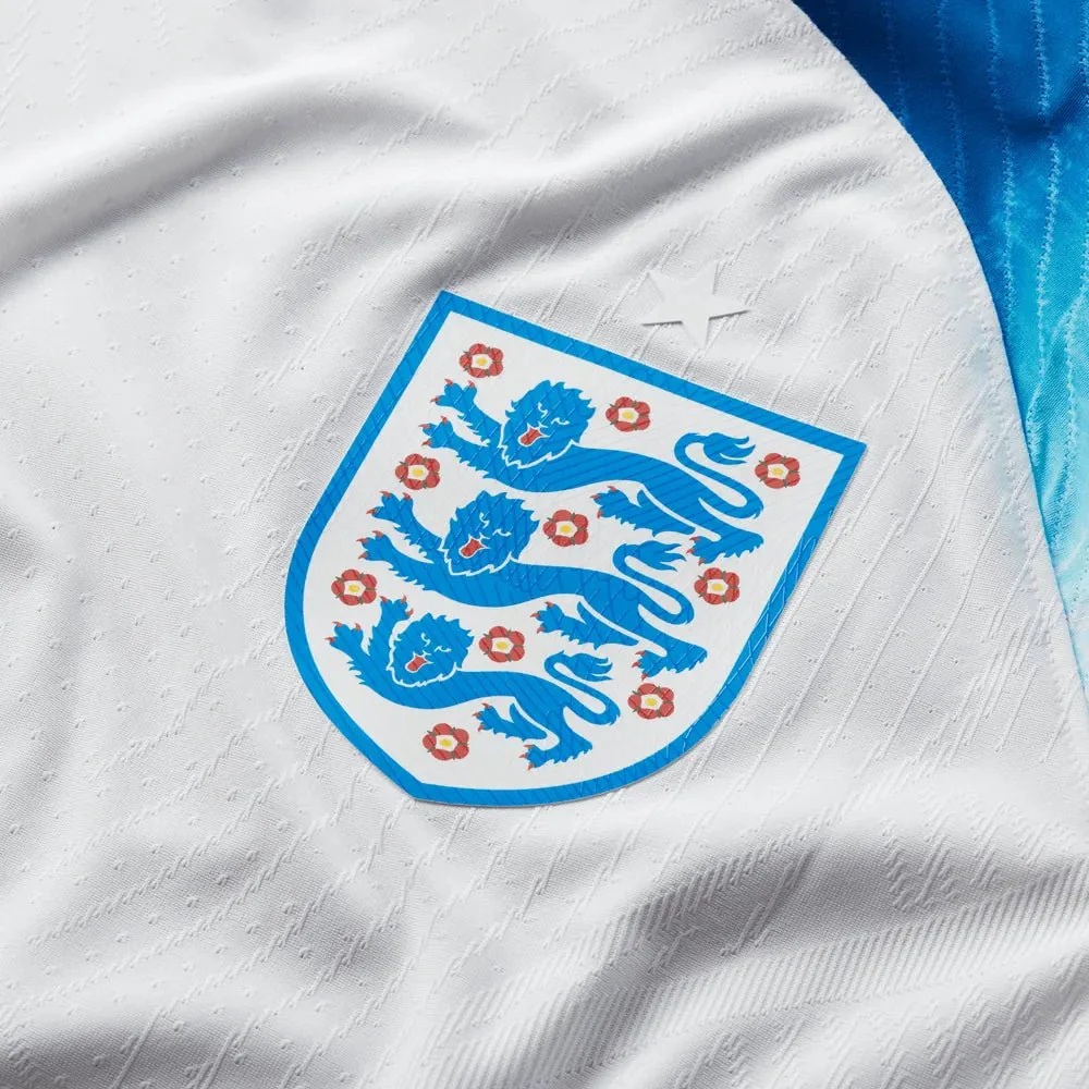 Nike 2022-23 England Authentic Home Jersey - White-Blue - Image 7