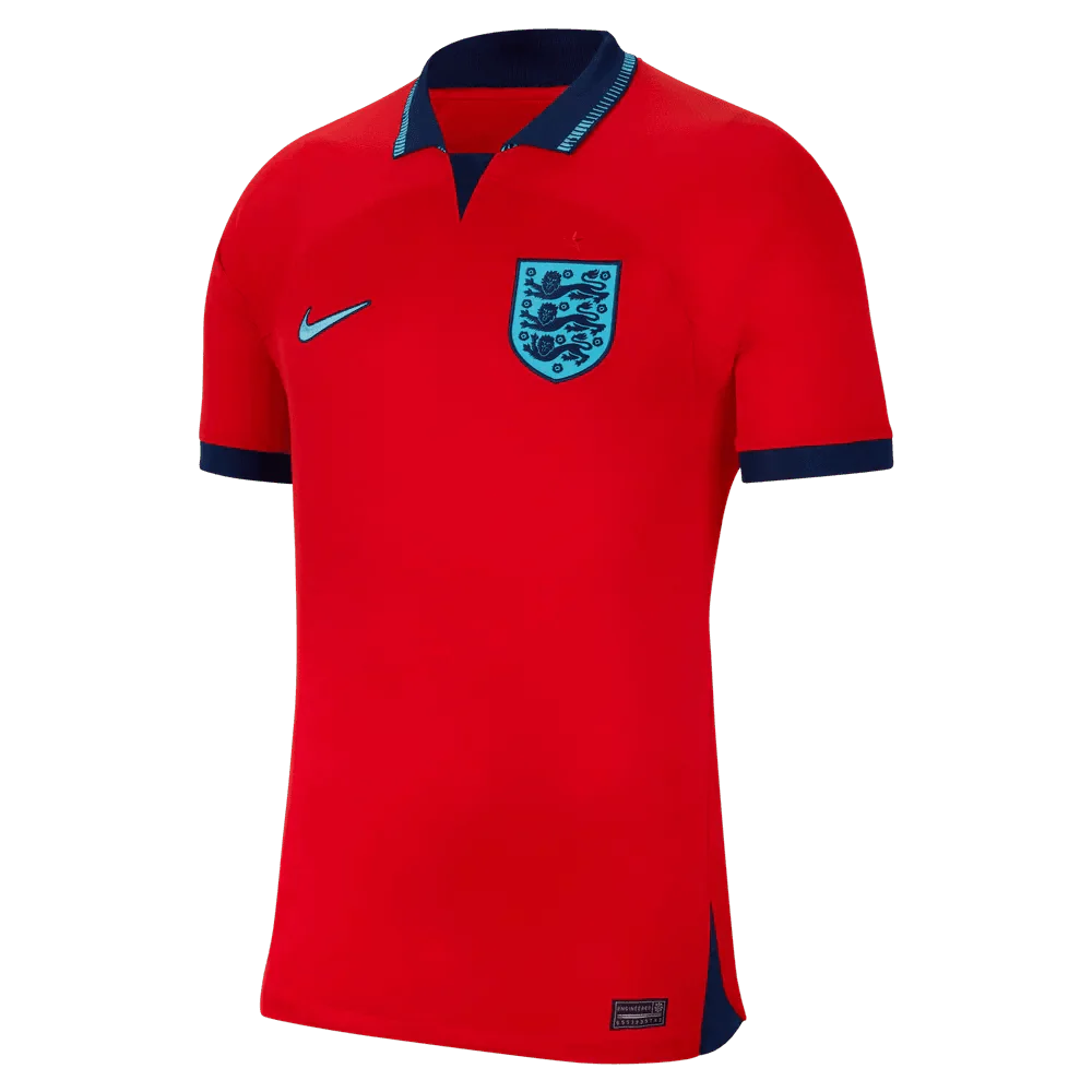 Nike 2022-23 England Away Jersey - Red-Blue Void