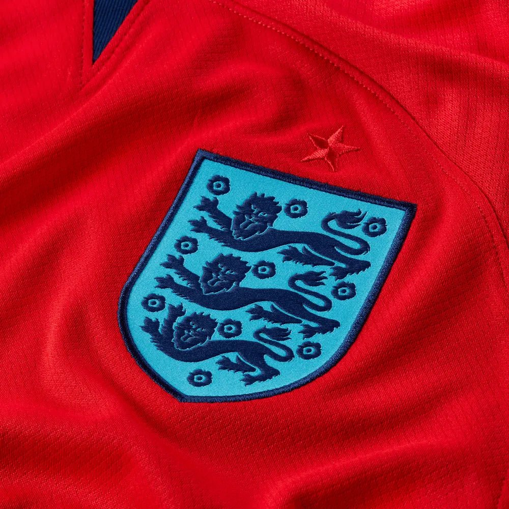Nike 2022-23 England Away Jersey - Red-Blue Void - Image 8