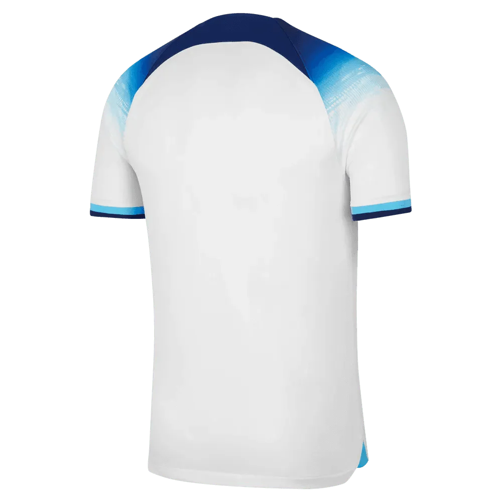Nike 2022-23 England Home Jersey - White-Blue - Image 3